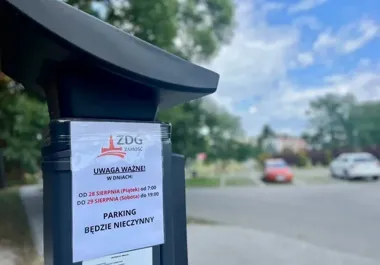 Parking przy Parku Miejskim wyłączony na dwa dni. Powodem duże wydarzenie
